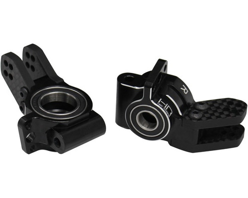 New Hot Racing Aluminum Rear Hubs Heavy Duty Bearings, For Arrma