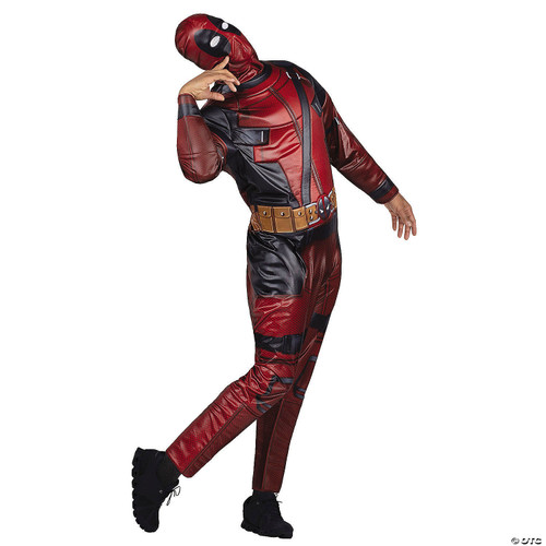 Adlt Deadpool Qualux Lg