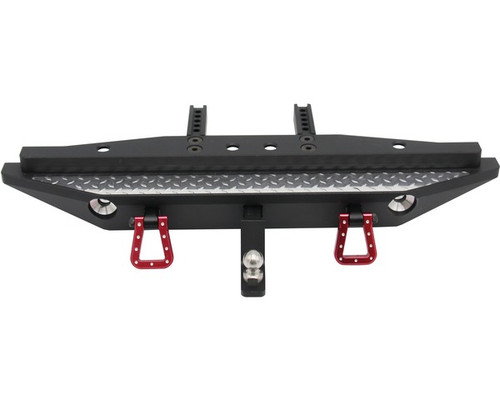 New Hot Racing Aluminum Diamond Rear Bumper, For Traxxas Trx-4