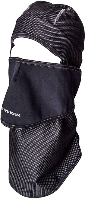 Striker Ice Faceoff Convertible Black Balaclava OSFM