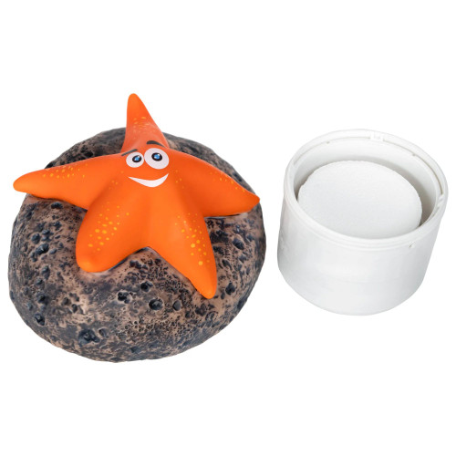 Bluewave Chlorinator Friendly Starfish Design Floating Chlorine Dispenser Orange