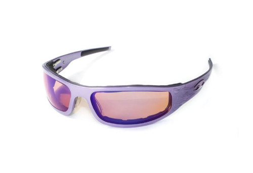 NEW ICICLES Baby Bagger Standard HD Road Lens Sunglasses with Purple Flame Frame