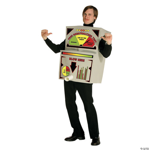 Rasta Imposta Breathalyzer Costume, Multi-Colored, One Size - One Size Fits Most