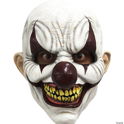 REV Générique - Mahal681 - Full Latex Mask for Adult Sinister Clown - One Size