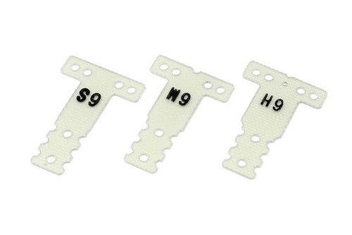 New Kyosho Frp Rear Suspension Plate Set 0.6 / Mr03Rm / Hm