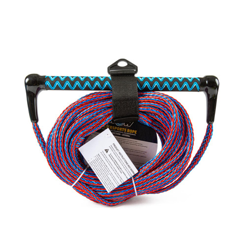 Wow 75 Ft Wakeboard Wakesurf And Water Skiers Rope With Floating Handle