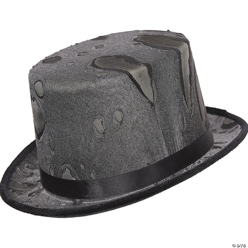 Unisex Adults Voo Doo Zombie Tattered Top Hat