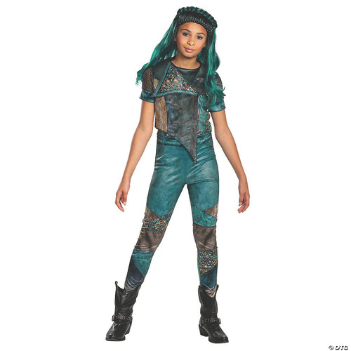 Uma Costume for Girls, Official Disney Descendants 3 Classic Outfit, Kids Size