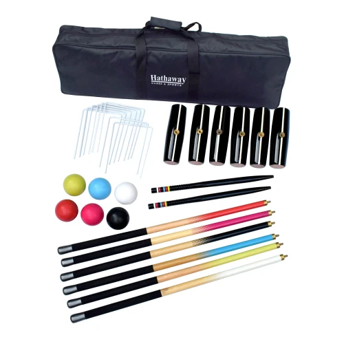 Bluewave Deluxe 6-Player Croquet Set