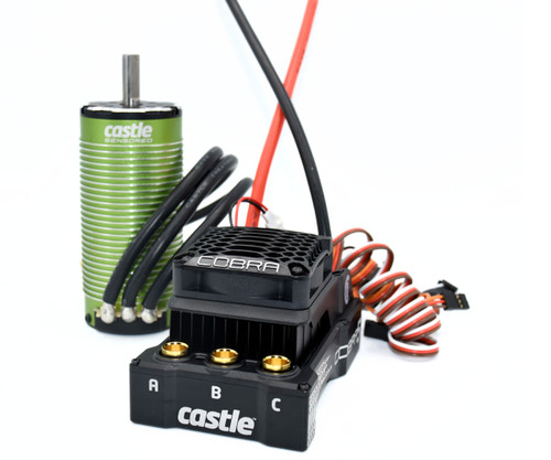 HRP Castle Creations Cobra 5 8S 33.6V Esc 20A Peak Bec W/1721-1260Kv