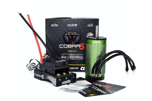 HRP Castle Creations Cobra 5 8S 33.6V Esc 20A Peak Bec W/2028-1100Kv HRP Castle Creations Cobra 5 8S 33.6V Esc 20A Peak Bec W/2028-1100Kv