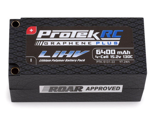 HRP Protek R/C 4S 130C Low Ir Si-Graphene+ Hv Shorty Lipo Battery HRP Protek R/C 4S 130C Low Ir Si-Graphene+ Hv Shorty Lipo Battery