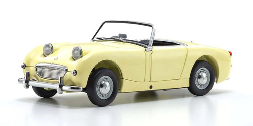 HRP Kyosho 1/18 Scale Austin Healey Sprite Primrose/Yellow Model HRP Kyosho 1/18 Scale Austin Healey Sprite Primrose/Yellow Model