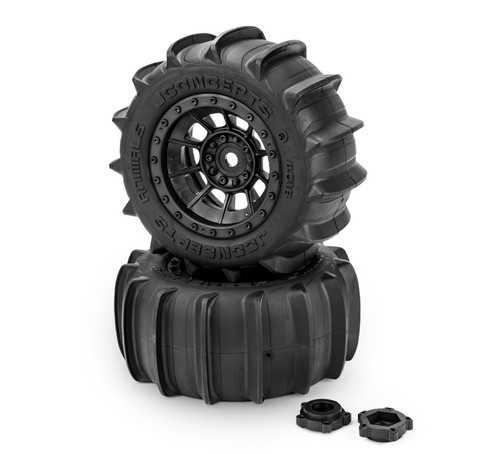 HRP J Concepts Animals X-Maxx Xrt Tire L/R Platnium Compound Pre-Mounted HRP J Concepts Animals X-Maxx Xrt Tire L/R Platnium Compound Pre-Mounted