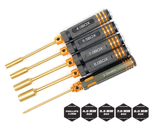 HRP Racers Edge Metric Tool Set W/Bag 13Pcs