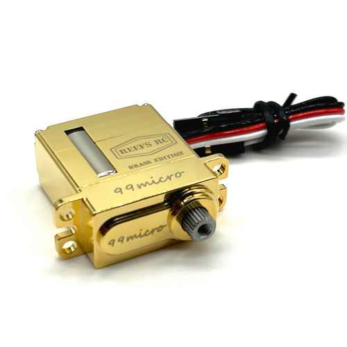 HRP Reef'S Rc 99Micro Servo Brass Edition HRP Reef'S Rc 99Micro Servo Brass Edition