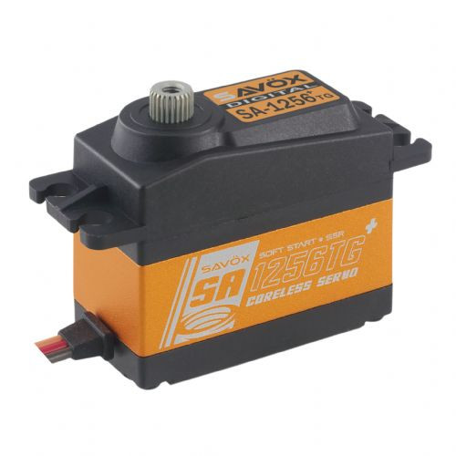 HRP Savox Sc1256Tg Standard Size Coreless Digital 0.15Sec / 277Oz @ 6V Servo HRP Savox Sc1256Tg Standard Size Coreless Digital 0.15Sec / 277Oz @ 6V Servo