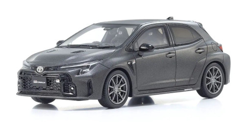 HRP Kyosho 1/43 Toyota Gr Corolla Morizo Gray Diecast Car HRP Kyosho 1/43 Toyota Gr Corolla Morizo Gray Diecast Car