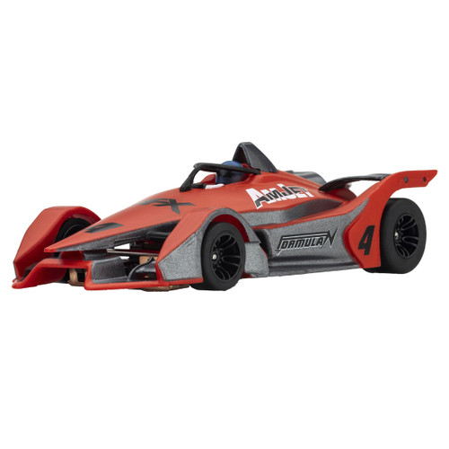 HRP Afx Racing Formula N #4 Red/Gray Ho Scale Slot Car HRP Afx Racing Formula N #4 Red/Gray Ho Scale Slot Car