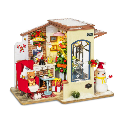 HRP Robotime Snow House Diy House