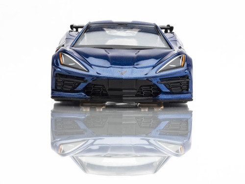 HRP Afx Racing Corvette C8 Riptide Blue Metallic Slot Car