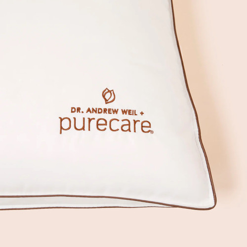 Purecare Dr. Weil Chambered Goose Feather Down Pillow In Size King