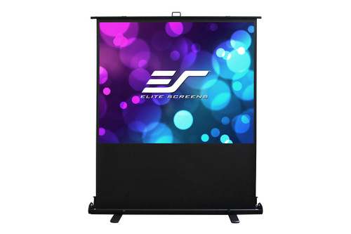 New Elite Screens ezCinema 2 Manual Floor Pull Up Projector Screen 107" 16:9