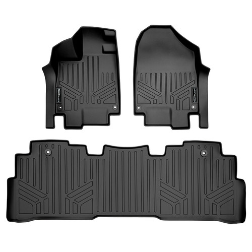 Smartliner Custom Floor Mats 2 Row Liner Set Fits 2018-25 Honda Odyssey