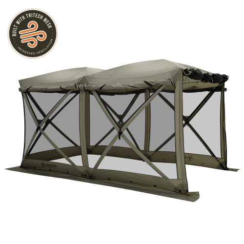 Gazelle GG800AG Portable Gazebo Hub Screen Agave Tent Gazelle GG800AG Portable Gazebo Hub Screen Agave Tent