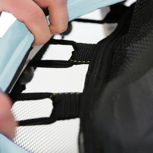 Skywalker Classic Blue Round Mini Trampoline With Enclosure