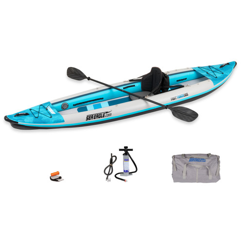 Sea Eagle 385FTK_PSB FastTrack Inflatable Pro Solo Kayak Package