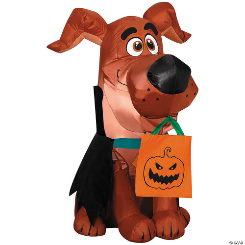 Gemmy Airblown Scoob Puppy Vampire WB, 3.5 ft Tall, Multi
