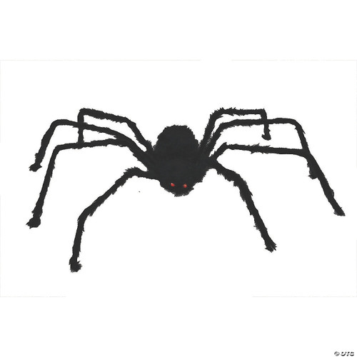 Fun World Posable Hairy Spider Assorted Colors 50"3