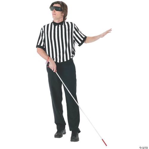 Blind Referee EZ Guy Costume Costume - Standard - Chest Size 33-45