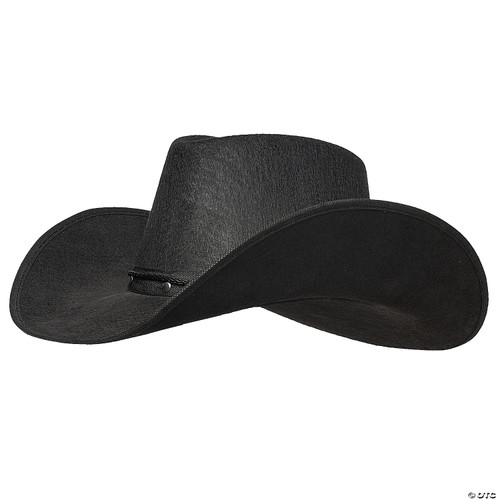 Underwraps Unisex Adult Costume Cowboy Hat with Decorative Studs, Black, One