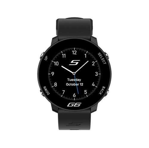 Shot Scope G6 GPS Golf Watch in Black with Built-In Scorecard