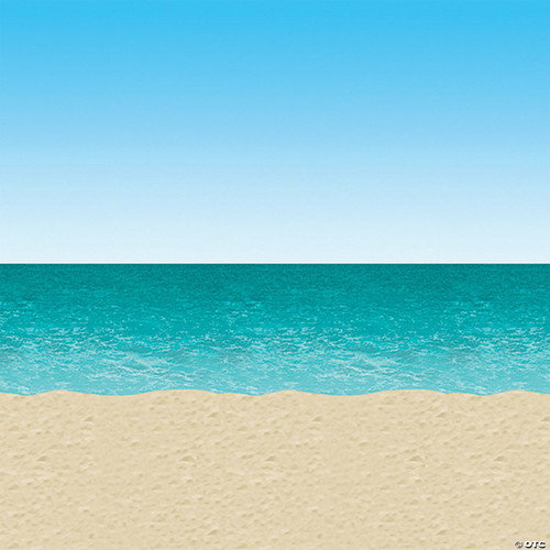 Beistle Ocean and Beach Backdrop (52001)