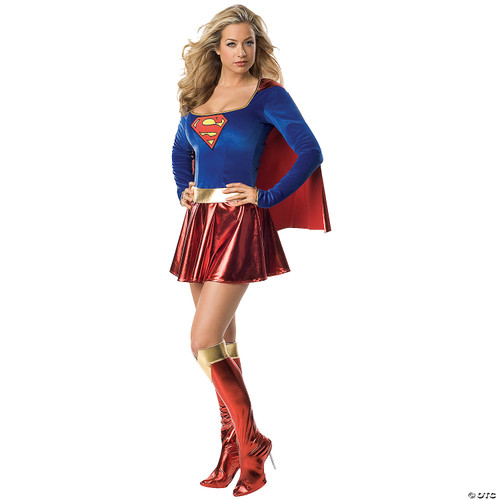 Women's Deluxe Supergirl Costume
