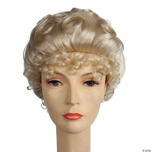 Morris Costumes Gibson Girl Deluxe Plat Blonde