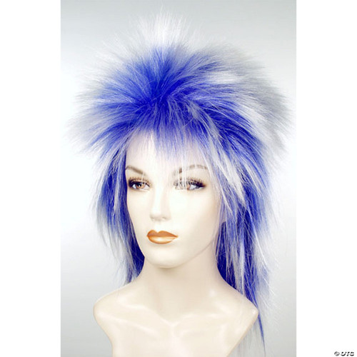 Lacey Wigs Punk Sh Blue/White