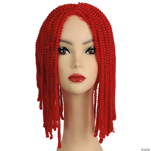 Morris Costumes Spring Curl Bargain Wig Red