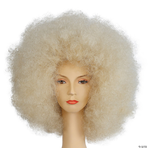Morris Costumes Afro Super Dlx Pl Blonde