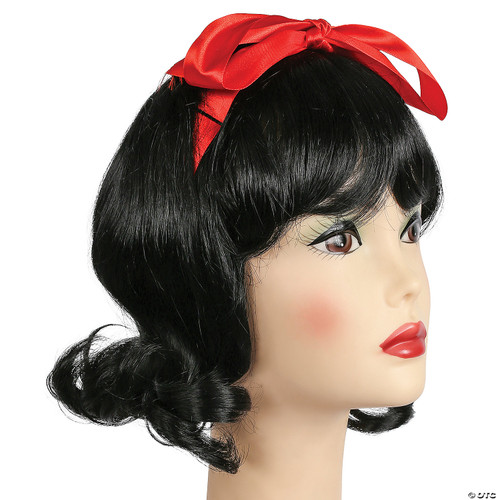 Lacey Wigs Snow White Black