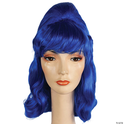 Morris Costumes Beehive Pageboy Royal Blue