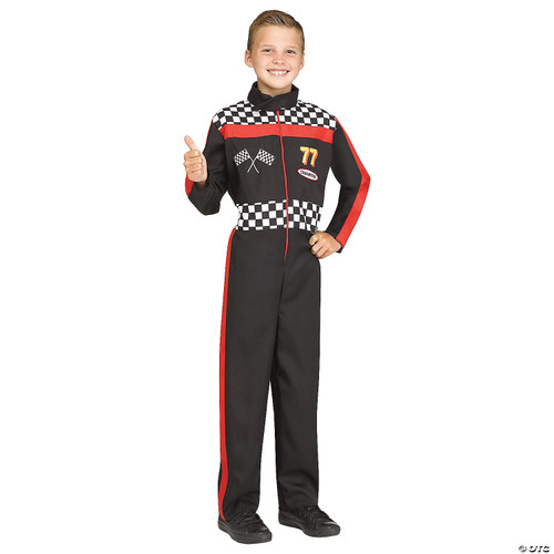 Fun World Race Car Driver Costume, Medium 8-10, Multicolor