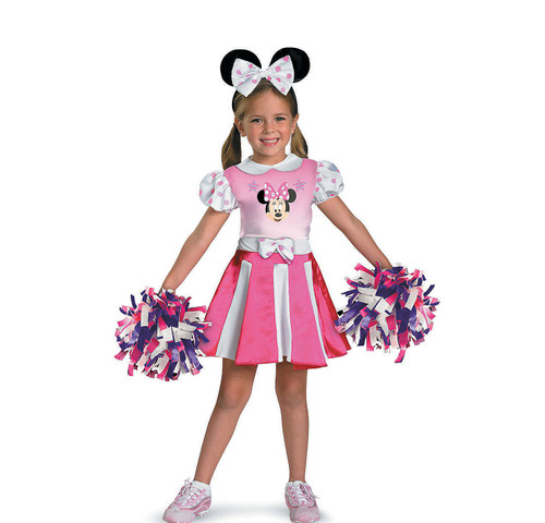 Minnie Mouse Cheerleader Costume - Toddler Small(2T), Pink