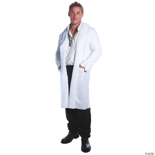 Underwraps Costumes Men's Medical Lab Coat Costume, White, XX-Large
