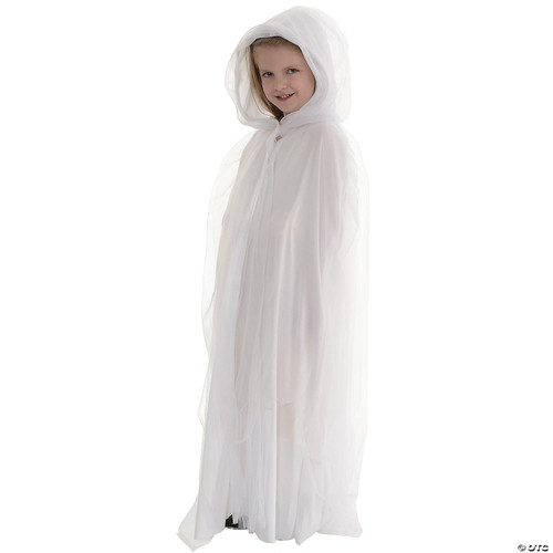 Cape Tulle Child White Costume PROD-ID : 1929862 - One Size Fits Most
