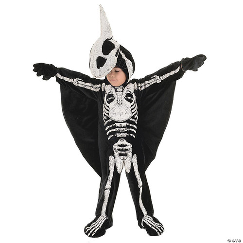 Fossil Dinosaur Costume - X-Large Black/White