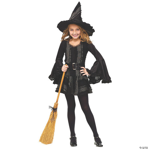 Fun World Stitch Witch Child Costume, Multicolor, Medium